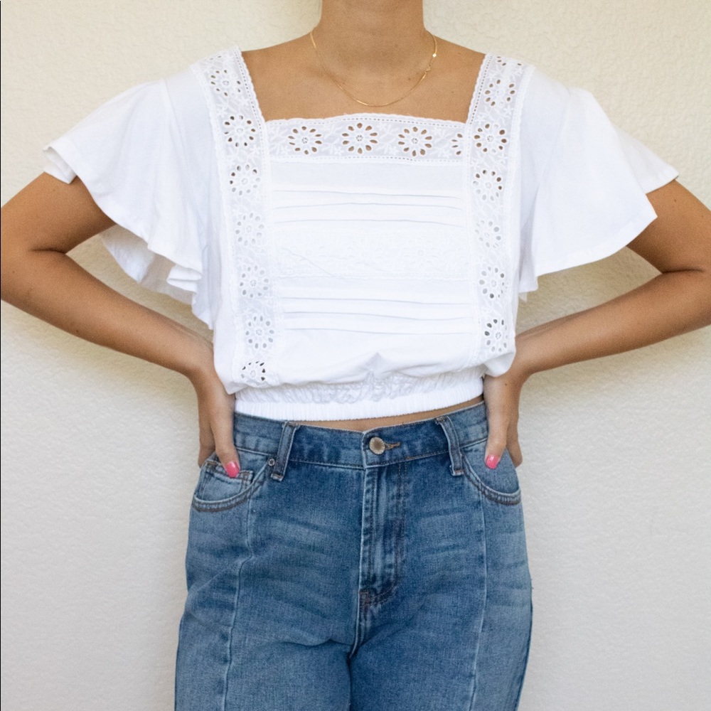 Prairie Days Eyelet Blouse